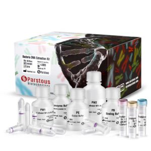 Bacterial Genomic DNA Extraction Kit (Gram+ & Gram–) | کیت استخراج DNA ژنومی از باکتری‌های گرم مثبت و منفی پارس توس